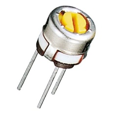 【RJ-4EW-20K-OHM】半固定抵抗器(トリマポテンショメータ)20kΩ スルーホール 1回転型