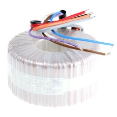 【RKD-400/2X18】トロイダルトランス 1次：115 V ac 230 V ac 2次：2 x 18V ac 電力：400VA RKD 400/2x18