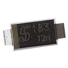 【S-183T】SEMITEC 定電流ダイオード、2-Pin SMD