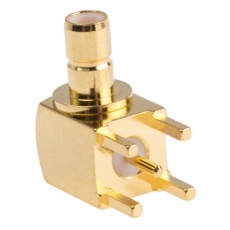 【SMB1252B1-3GT30G-50】Amphenol 同軸コネクタ ジャック 基板取付 SMBコネクタ SMB1252B1-3GT30G-50