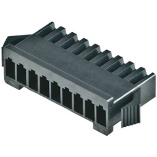 【SMP-09V-BC】プラグハウジング(9極 ピッチ：2.5mm 1列)