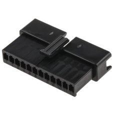 【SMR-12V-B】プラグハウジング(12極 ピッチ：2.5mm 1列)