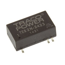 【TES-2N-2423】DC-DCコンバータ Vout：±15V dc 18 → 36 V dc 2W TES 2N-2423