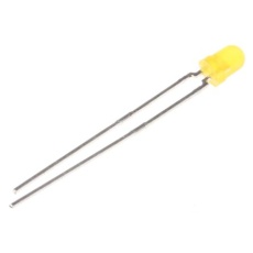 【TLHY4400】LED 黄 スルーホール実装 3 mm 砲弾型(T-1)