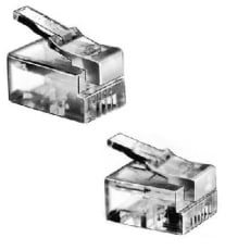 【TM10P-88P】RJ45 モジュラーコネクタ、オス、RJ45コネクタ、ケーブルマウント、TM10P-88P