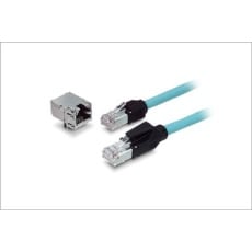 【TM22P-88P】RJ45 モジュラーコネクタ、オス、RJ45コネクタ、ケーブルマウント、TM22P-88P