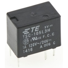 【TSC-105L3H000】リレー 5V dc 1c接点 基板実装タイプ