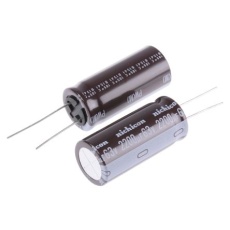 【UPW1J222MHD】アルミニウム電解コンデンサ(2200μF/63V)