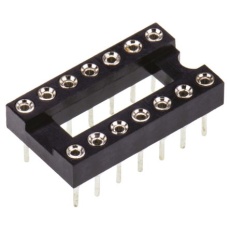 【W30514TTRC】DILソケット 2.54mm ピッチ 14 ピン