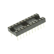 【W30520TTRC】DILソケット 2.54mm ピッチ 20 ピン