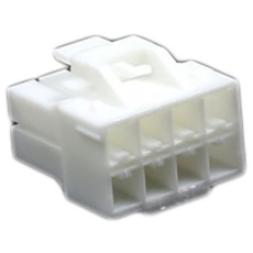 【YLR-08V】プラグハウジング(8極 ピッチ：4.5mm 2列)