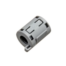 【ZCAT1518-0730-BK】クランプフィルタ 内径：7mm 30材質 オーディオ機器 コピー機 デジタル電話機 電子楽器 FAX HDD モニタ PC ビデオゲーム ワードプロセッサ