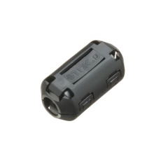 【ZCAT1730-0730A-BK】クランプフィルタ 内径：7mm 30材質 オーディオ機器 コピー機 デジタル電話機 電子楽器 FAX HDD モニタ PC ビデオゲーム ワードプロセッサ