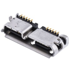 【ZX360D-B-10P(30)】Hirose USBコネクタ B タイプ メス PCBマウント ZX360D-B-10P(30)