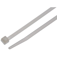 【321-0092】結束バンド 150mm x 3.6 mm ナチュラル ナイロン 66