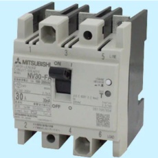 【NV30-FA-3P30A-100-200V30MA】制御盤用 漏電遮断器
