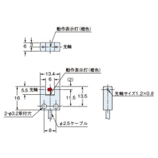 【UPMU25】アンプ内蔵マイクロフォトセンサ