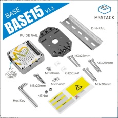 【M5STACK-K025-B】Base15 産業用プロト基板モジュールV1.1