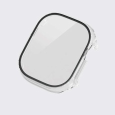 【AW-22CFCGOCR】Apple Watch 49mm用フルカバーケース プレミアムゴリラガラス 高透明