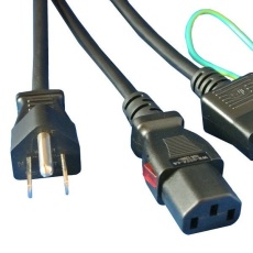 【COD-WS001002A-3】抜け防止電源ケーブル3ピン