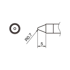 【T39-B07】こて先0.7B型