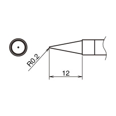 【T39-BL02】こて先0.2BL型