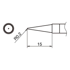 【T39-BLL02】こて先0.2BLL型