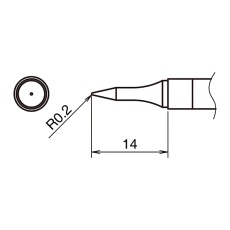 【T39-BS02】こて先0.2BS型