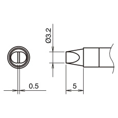 【T39-DS32】こて先3.2DS型