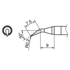 【T39-JL02】こて先0.2JL型