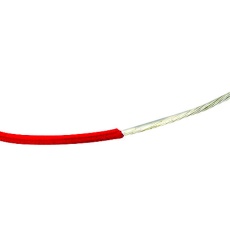 【8530 002100】HOOK UP WIRE 100FT 22AWG COPPER RED