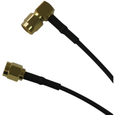 【135103-02-12.00】COAXIAL CABLE ASSEMBLY RG-174 12IN BLACK