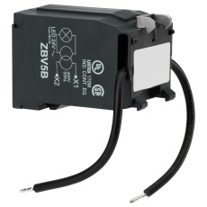 【ZBV5B】TRANSFORMER BLOCK LIGHT BLOCK W/LED 24V