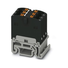 【PTFIX 6X1,5-NS15A BK】TB POWER DISTRIBUTION 6P 14AWG BLK