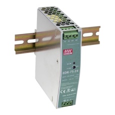 【EDR-75-24】POWER SUPPLY AC-DC 24V 3.2A