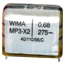 【MKX2AW41005I00KSSD】SUPPRESSION CAP 1UF CLASS X2 305V