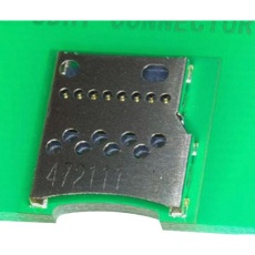 【SDHT-8BNS-K-307-TB(HF)】MEMORY SKT MICRO SD PUSH-PULL 8POS