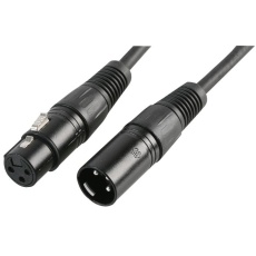 【PLS00265】LEAD XLR DMX 3P 1M