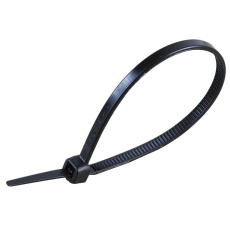 【ACT200X4.8B】CABLE TIES  200 X 4.80MM BLACK 100/PK