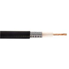 【490010-BLK-100】CABLE COAX RG174A/U BLACK 100M