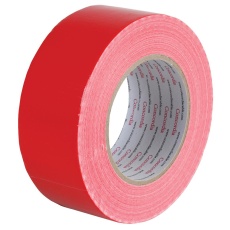 【AGT50X50RED】WATERPROOF CLOTH GAFFER TAPE RED 50MM