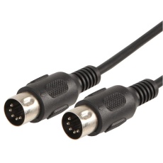 【5P-5P DIN SCREENED6M】LEAD MIDI 5PIN 6M