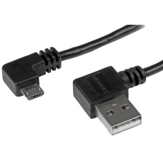 【USB2AUB2RA1M】LEAD USB2.0 A- MICRO B RIGHT ANGLE 1M