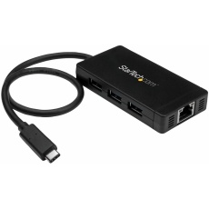 【HB30C3A1GE】USB-C - 3 PORT USB3.0 HUB & ETHERNET