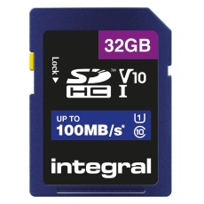 【INSDH32G-100V10】32GB SDHC V10 100MB C10 UHS-I U1