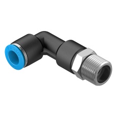 【QSLL-3/8-10】PUSH-IN L-FITTING 10MM R3/8 17.5MM