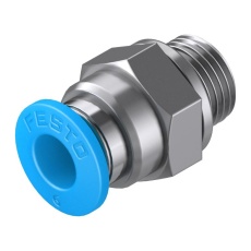 【QS-G1/8-6】PUSH-IN FITTING 6MM G1/8