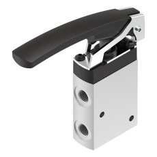 【VHEF-LT-M32-M-G18】FINGER LEVER VALVE G1/8 10BAR