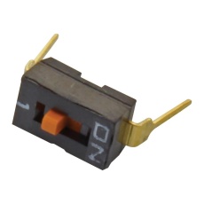 【A6TN-1104】DIP SW SPST 0.025A 24VDC 1POS THT