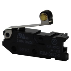 【D3M-01K2-3】MICROSW SPST 0.1A 30VDC 51GF QC